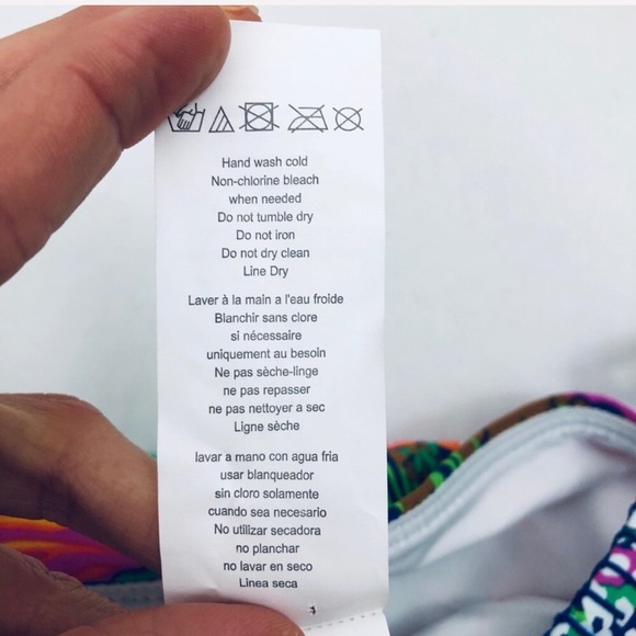 •Trina Turk Tropical Print Bikini Bottom G223 - Picture 7 of 8